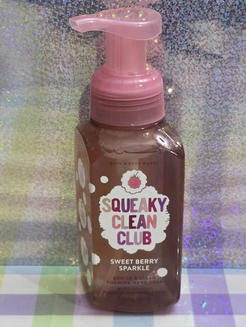 Bath Body Works Sweet Berry Sparkle Gentle Foaming Hand Soap 8oz NEW RARE
